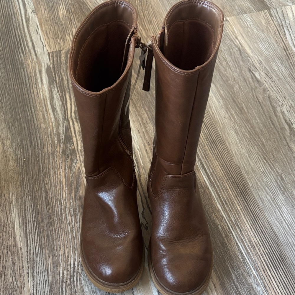 Brown Leather Boots